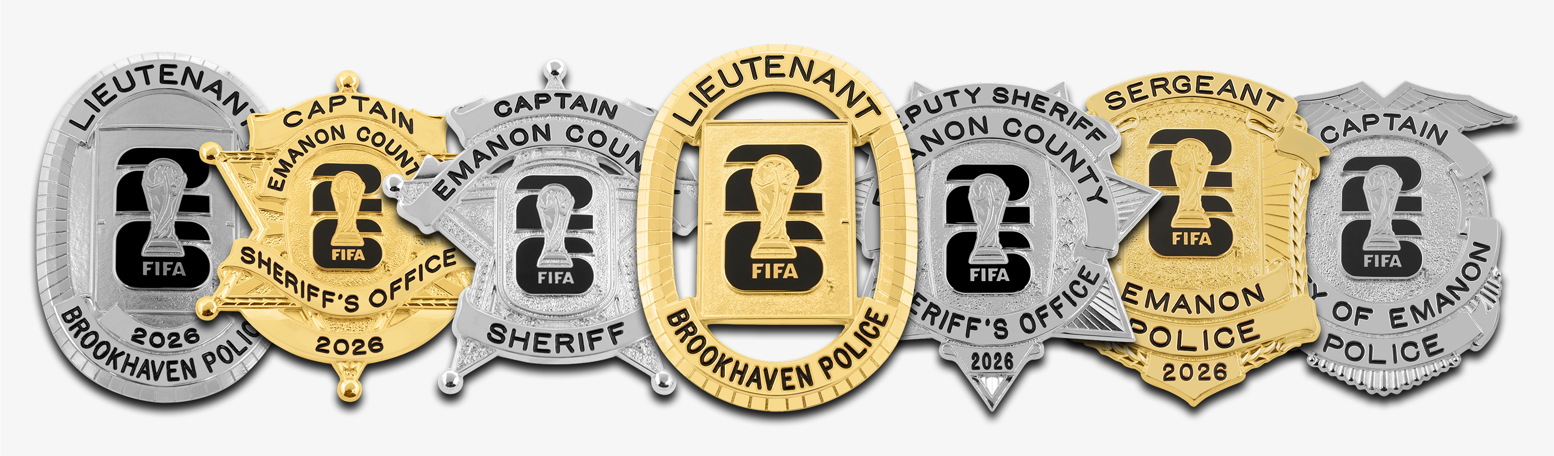 FIFA WORLD CUP 26 BADGE COLLECTION BY SMITH & WARREN