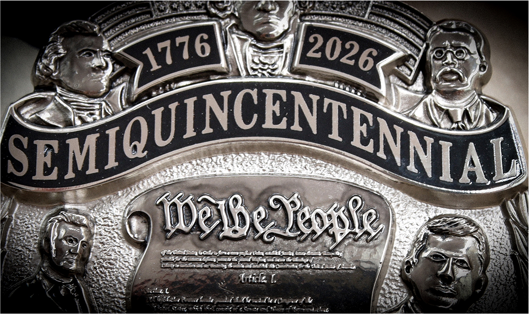 USA 250th badge semiquincentennial