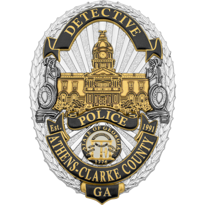 Flexible Badge Athens Clark Police 