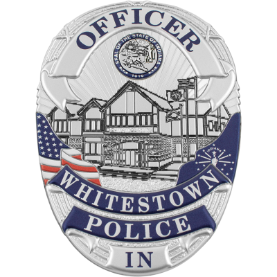 Whitestown Police Flexible Badge